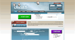 Desktop Screenshot of discut.fr